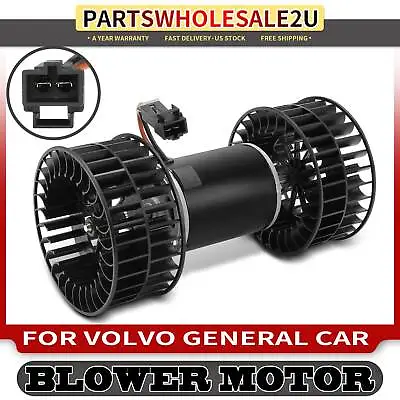 HVAC Blower Heater Motor W/ Fan Cage For Volvo General CAR Truck 351034171 • $39.89