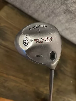 Callaway Big Bertha Warbird 4 Fairway Wood 17* RCH 90 Regular Graphite RH • $19.99