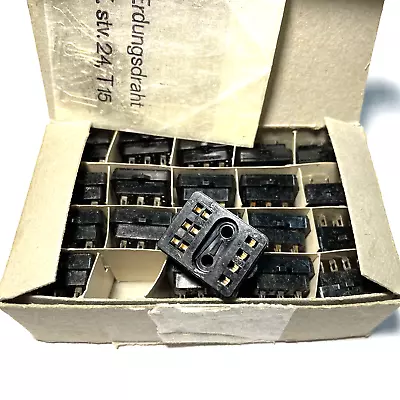 $14.80 • Buy 2x Original Siemens Sockets For Comb Relays, V23154-Z1005