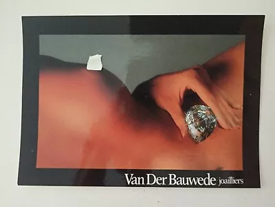 Van Der Bauwede Diamond Jewelers Pub Advertising Postcard • $3.20