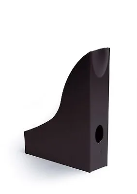 Durable Vivid Magazine Rack Plastic With Thumb Hole A4 Black Ref 1701711060 • £6.26