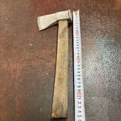 Vintage Woodworking Tool Camp Outdoor Axe Made By Japanese Craftsmen #31 • $175.31