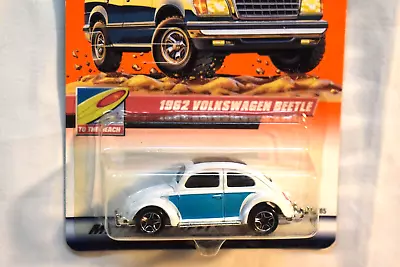 Matchbox 1:64 2000 First Edition Logo 1962 Volkswagen Beetle #12 White • $7.99