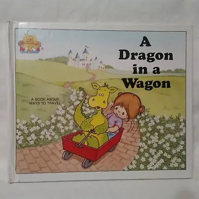 VTG A Dragon In A Wagon 1988 Magic Castle Reader Child's World Hardcover Moncure • $9.99