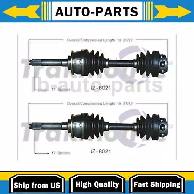 TrakMotive Fits Isuzu VehiCROSS 2X CV Axle Shaft Front Left Front Right • $127.64