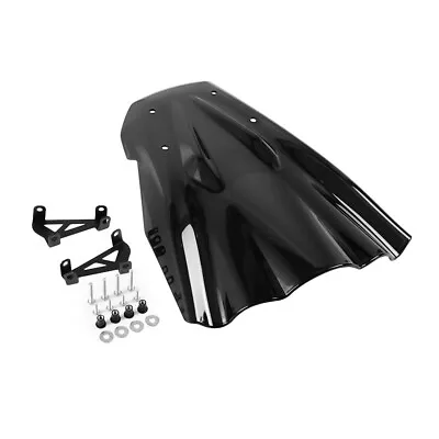 Black Windscreen For 2012-2017 Yamaha MT-07 Motorcycle Front Plastic Windshield • $32.95