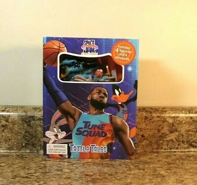 Space Jam A New Legacy Tattle Tales 4 Figurines And Storybook Lebron James NEW • $14.95