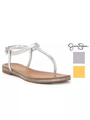 Jessica Simpson Womens Brimah T-Strap Thong Sandals • $34.99