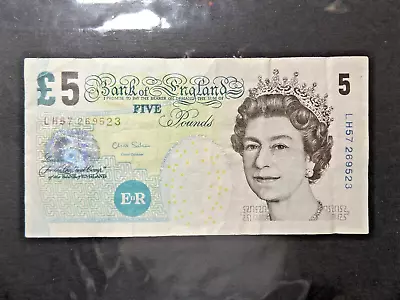 UK Nank Of England 5 Pound Note LH57 • $18.18