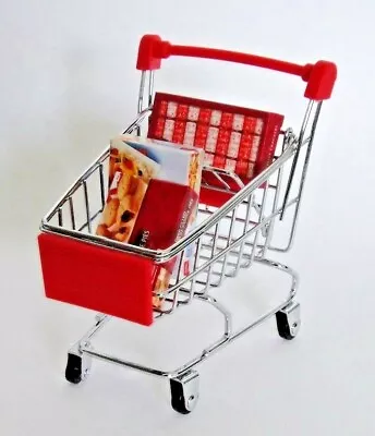 BRAND NEW Christmas Coles Little Shop Mini Collectables & Trolley  • $25