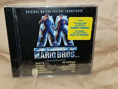 Super Mario Bros FACTORY SEALED CD Original Motion Picture Soundtrack • $45