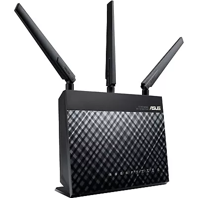 ASUS RT-AC68U 4 Port Dual Band Wireless Gigabit Router RTAC1900P AC1900 • $39.50