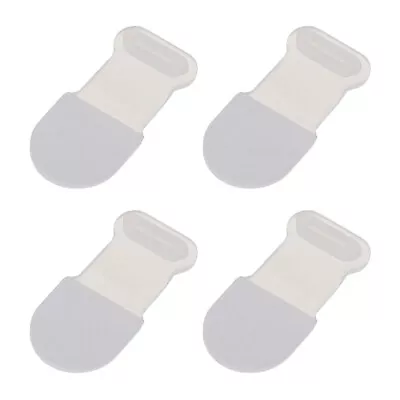 4pcs Anti-Lost Anti Dust Plug Micro USB Port Dust Covers Caps For Phone Clear • $8.05