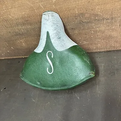 Vintage / Schwinn Green “S” Mesinger Bicycle Seat / Saddle • $34