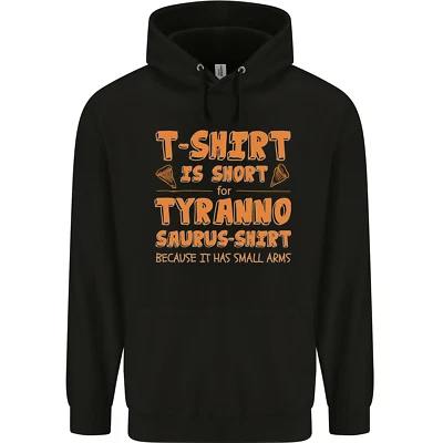 £19.99 • Buy Funny T-Rex Dinosaur Mens 80% Cotton Hoodie