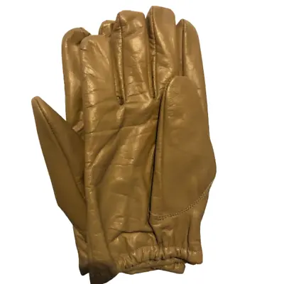 Genuine Cowhide Leather Dressing Driving Daily Life Winter Cops Gloves ShortHand • £7.99