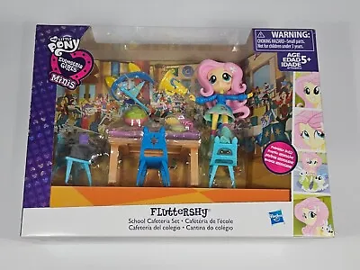 Fluttershy School Cafeteria Set My Little Pony Figure Equestria Girls Mlp 2015 • $79.95