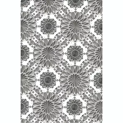 Sizzix 3-D Texture Fades Embossing Folder By Tim Holtz - Mini Kaleidoscope • $8.99