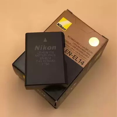 1pcs New EN-EL14 Battery For Nikon D5500 D5600 D5300 D5200 D5100 D3300 P7700 • $19.98