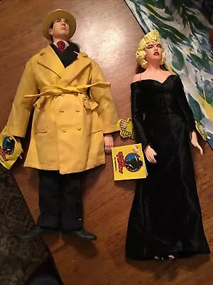 Vintage Dick Tracy By Applause Madonna Breathless Mahoney Doll Toy Lot Of 2 New • $20