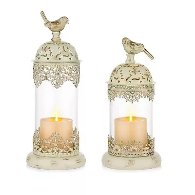 Romadedi Candle Holders Moroccan Decorative Lantern - Tabletop Decorative Acc... • $86.79