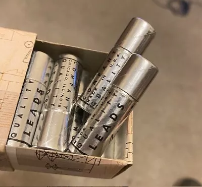 VINTAGE FULLBOX Of 12 AUTOPOINT MECHANICAL PENCIL LEAD REFILLS ( 445 K SILVER) • $19.99