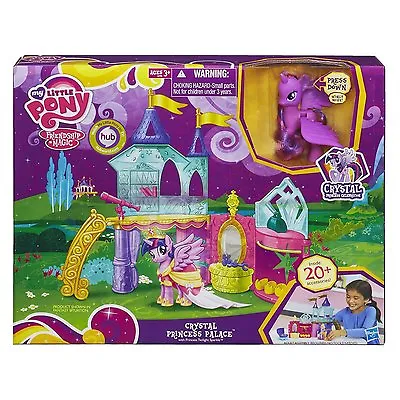 MY LITTLE PONY Crystal Princess Palace Playset New • $179