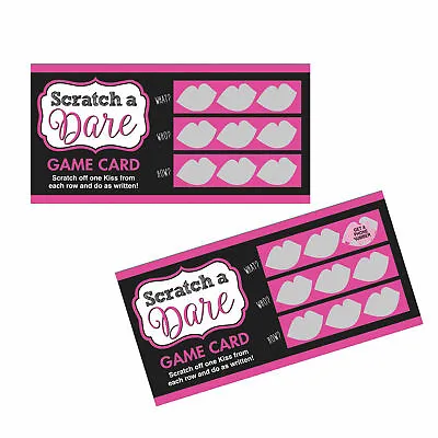 Hens Night Party Game Bachelorette Hunt Find Activity Scratch A Dare Cards • $12.90