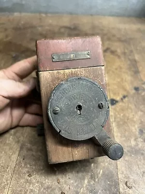 $59.99 • Buy Old Ford Model T Scudor Distributor Ignition Wood Coil Buzz Box Part Lowell Mass