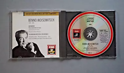 Benno Moiseiwitsch Rachmaninov Piano Concerto No.2 - 1990 13 Track Cd • £5.99