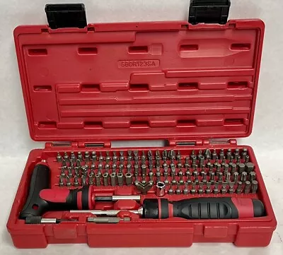 MAC Tools SBDR123SA 123pc Ratcheting Mac-Grip Hex Bit Screwdriver Se (HE3030980) • $169.85