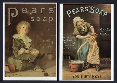 PEARS SOAP - Mayfair Cards Pair (PC500 & 503) - Pristine Condition • £1.50