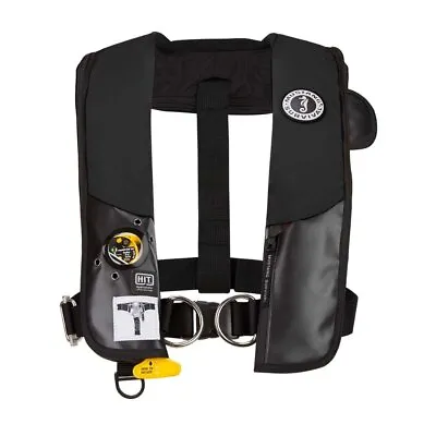 Mustang HIT Hydrostatic Inflatable PFD W/Sailing Harness - Black -... • $299.99