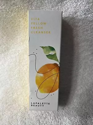 Lapalette Beauty Vita Yellow Fresh Cleanser - 3.38 Fl Oz - New In Sealed Box • $24.95