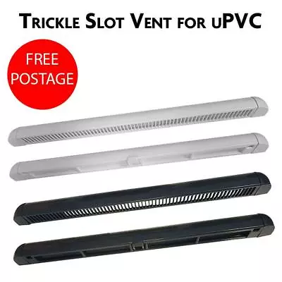 £6.99 • Buy Trickle Slot Vent For UPVC Double Glazing Window - Reduces Condensation