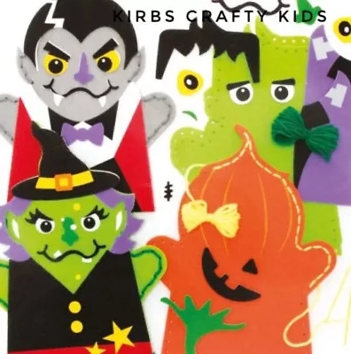 Halloween Diy Hand Puppet Sewing Kit - 1 Kit - Childrens Craft Sewing Uk • £3.65