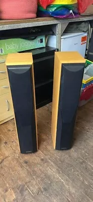 Mission 773 Floorstanding Speakers | 100W Stereo Hi-Fi Audio • £0.99