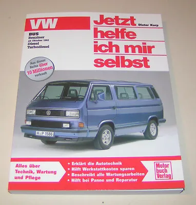 Repair Manual VW T3 Bus Transporter Bulli - Year Of Construction 1982 Up To 1990 • $29.82