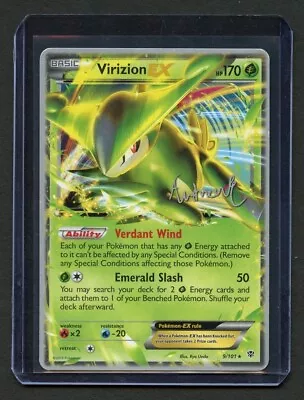 Virizion EX 9/101 Ultra Rare 2013 Plazma Blast Holo Lightly Played Pokemon Card • $15