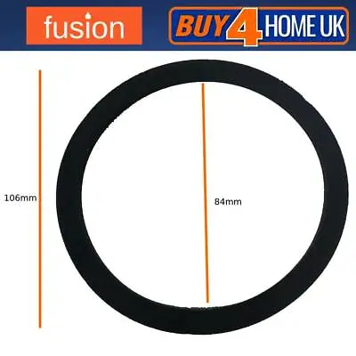 £2.39 • Buy 106mm Rubber Seal Washer - Thinner  Bevelled O-Ring For 90mm Shower Wastes