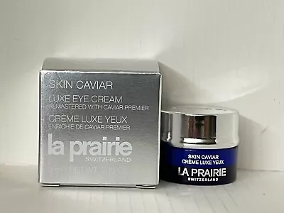 2 X La Prairie Skin Caviar Luxe Eye Cream Deluxe Size 0.10oz/3ml TOTAL: 6ML NEW • $59.99