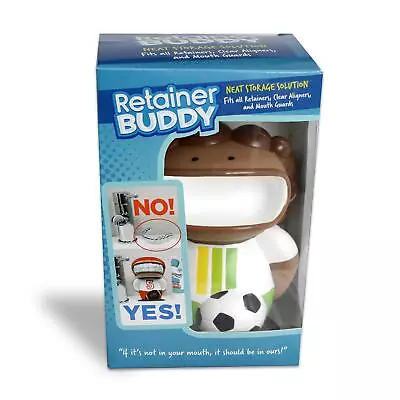 Retainer Buddy Soccer Player - Storage For Retainers Clear Aligners Mouth Guards • $22.99