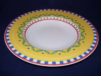 Villeroy & Boch Easy Collection Twist Bea Large Rimmed Soup Pasta Bowl Germany B • $19.95