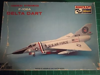 1/72 1054 Minicraft Hasegawa F-106A Delta Dart Spirit Of 76 Decals Rare • $16