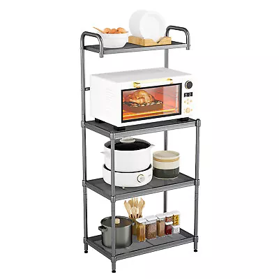 4-Tier Baker's Rack Microwave Oven Stand Shelves Kitchen Storage Rack Organizer • $69.99