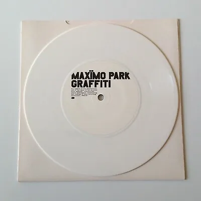 Maximo Park | Graffiti | Hammer Horror | 7'inch White Vinyl Record | 45 Rpm • £17.50