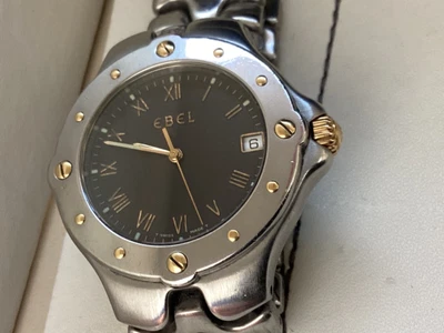 £494 • Buy Ebel  Sportswave Cartier Movement Bi Metal  boxed Fabulous Condition Authentic 