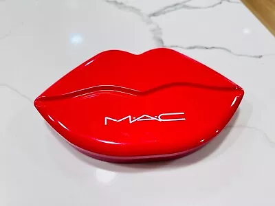 Mac Limited Edition Red Lips Makeup Cosmetics Tin Gift Box Case • $9