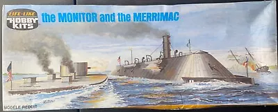 Life-Like The Monitor And The Merrimac 09257 FS NEW Model Kit ‘Sullys Hobbies’ • $49.88