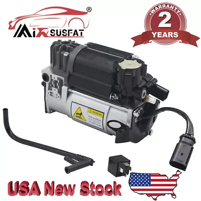 ⭐⭐⭐⭐⭐airmatic Air Suspension Compressor Pump W/relay For Mercedes W220 W219 W211 • $134.94